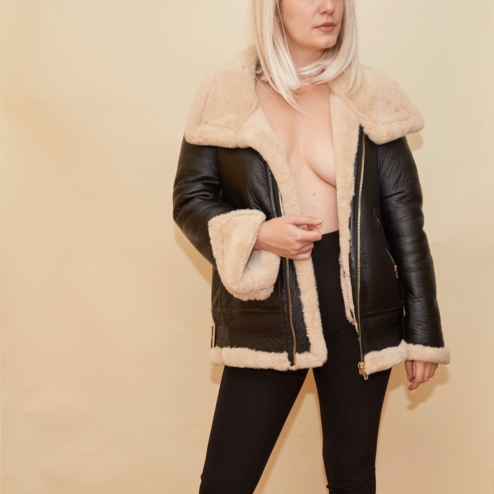 aviator jacket new with tags